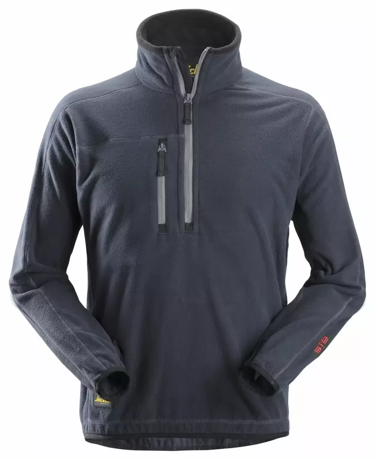 Snickers 8013 A.I.S.-fleecepusero puolivetoketjulla, 9500 Navy - Snickers Työpaidat - 80139500 - 1