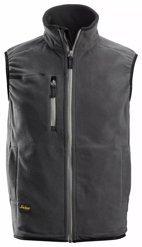 Snickers 8014 A.I.S.-fleeceliivi, 5800 Teräksenharmaa - Snickers Työliivit - 80145800 - 1