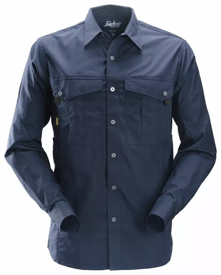 Snickers 8508 Pitkähihainen työpaita, RipStop, 9500 Navy - Snickers Työpaidat - 85089500 - 1