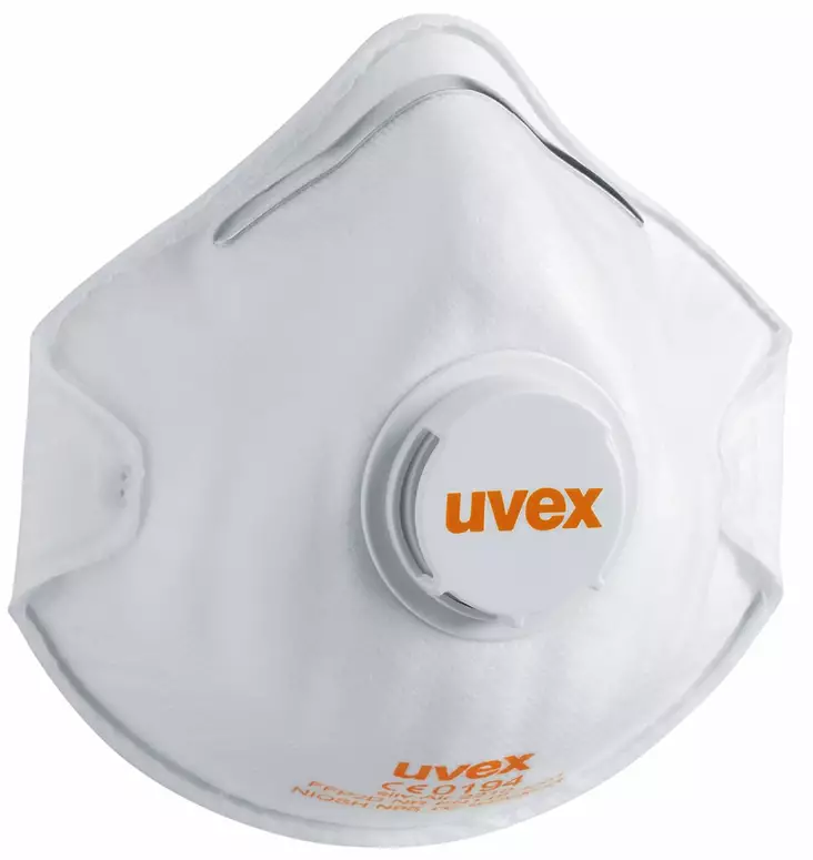 Uvex 2210 Silv-Air FFP2 Hengityksensuojain 15kpl/pkt - Uvex hengityksensuojaimet - 8732210 - 1