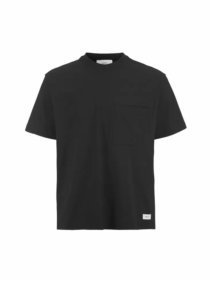 Craft Collective Relaxed SS Tee M, Musta - Craft Vaatteet - 1916031-999000 - 1