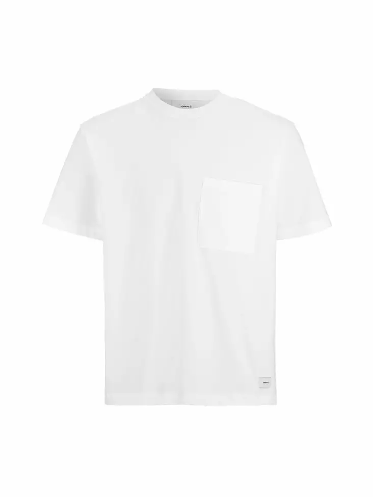 Craft Collective Relaxed SS Tee M, Valkoinen - Craft Vaatteet - 1916031-900000 - 1