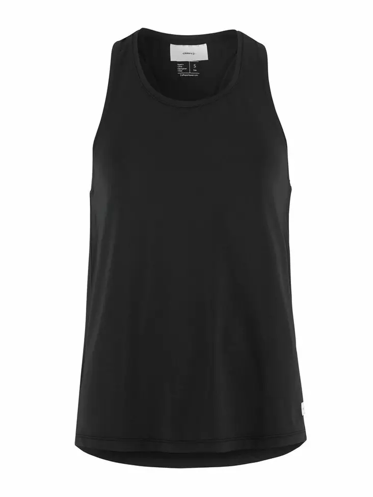 Craft Collective Singlet W, Musta - Craft Vaatteet - 1916025-999000 - 1
