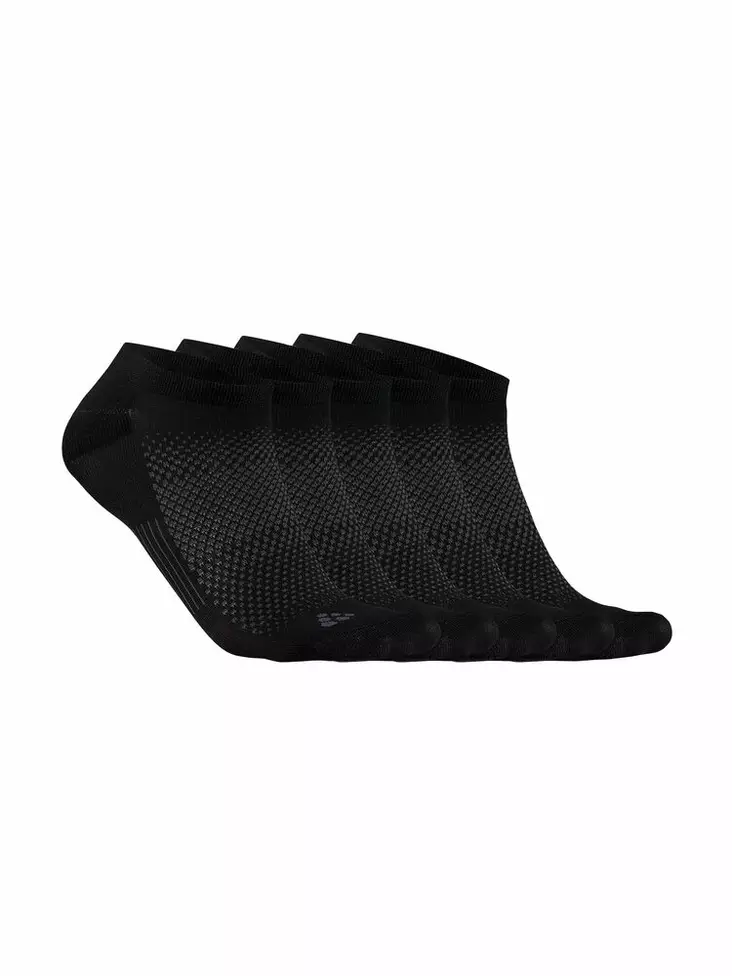 Craft CORE Dry Footies 5-pack, Musta - Craft Vaatteet - 1916103-999000 - 1