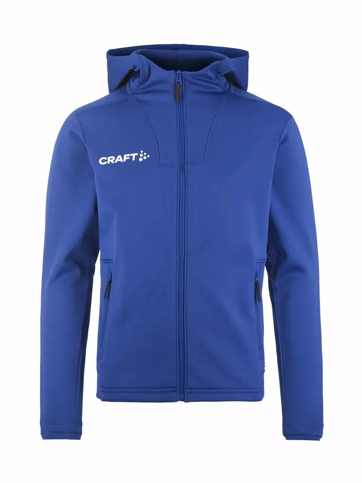 Craft Evolve 2.0 Brushed Hood Jacket JR, Club Cobolt - Craft Vaatteet - 1916043-346000 - 1