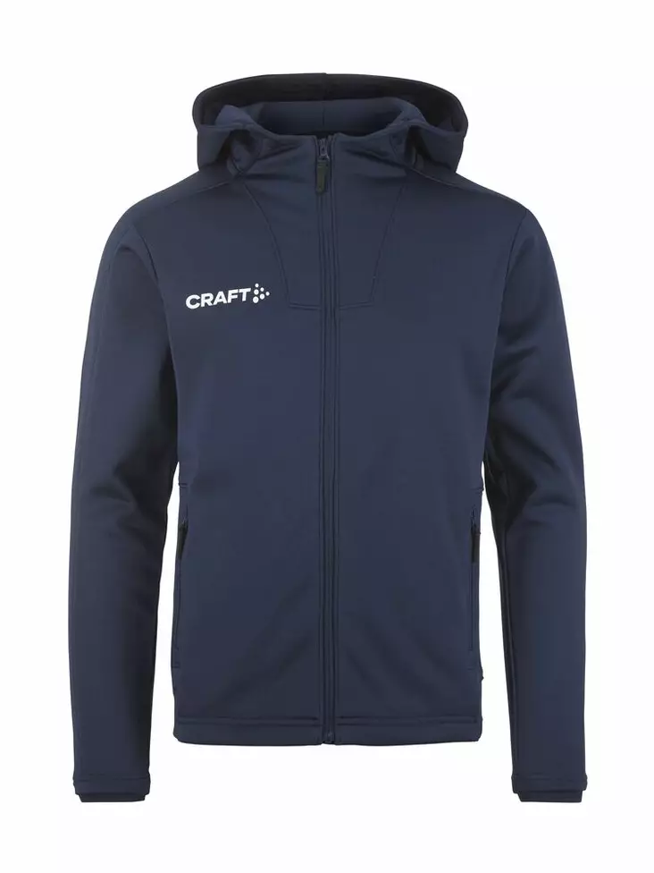 Craft Evolve 2.0 Brushed Hood Jacket JR, Navy - Craft Vaatteet - 1916043-390000 - 1