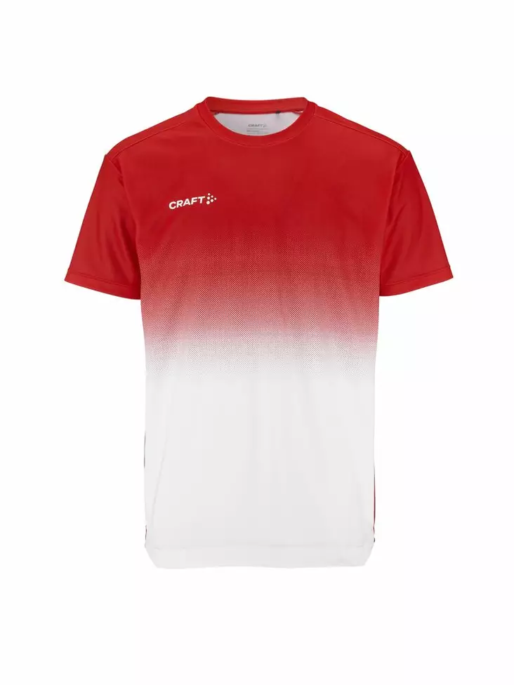 Craft Evolve 2.0 Structured Graphic Jersey M, Bright Red/White - Craft Vaatteet - 1915638-430900 - 1