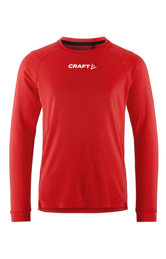 Craft Rush 2.0 LS Tee JR, Birght Red - Craft Vaatteet - 1914660-430000 - 1