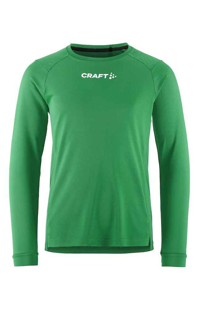 Craft Rush 2.0 LS Tee JR, Team Green - Craft Vaatteet - 1914660-651000 - 1