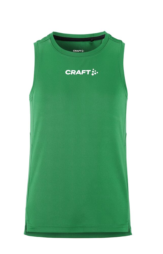 Craft Rush 2.0 Singlet JR, Team Green - Craft Vaatteet - 1914663-651000 - 1