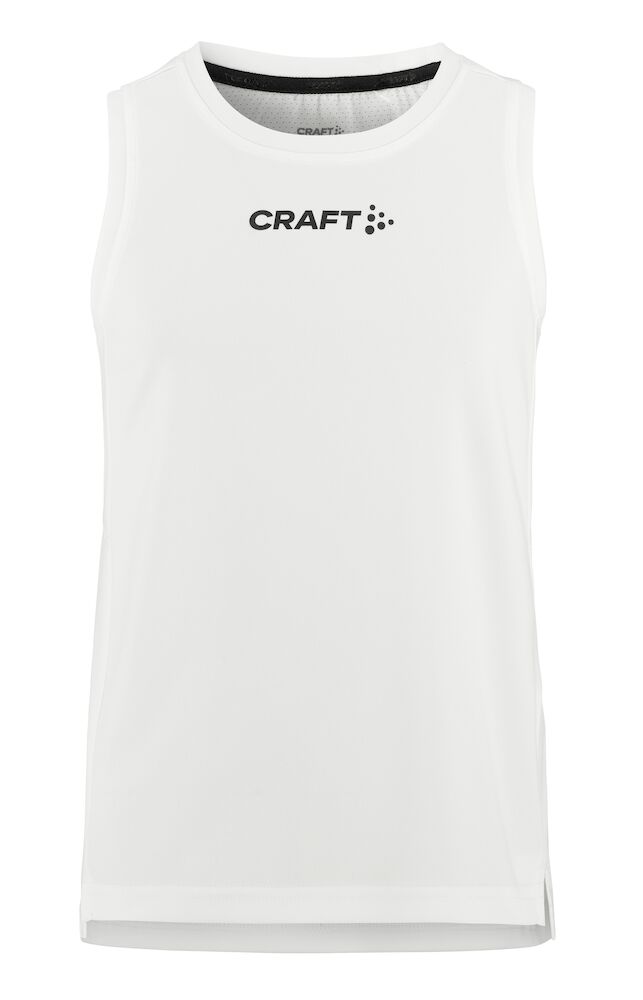 Craft Rush 2.0 Singlet JR, White - Craft Vaatteet - 1914663-900000 - 1