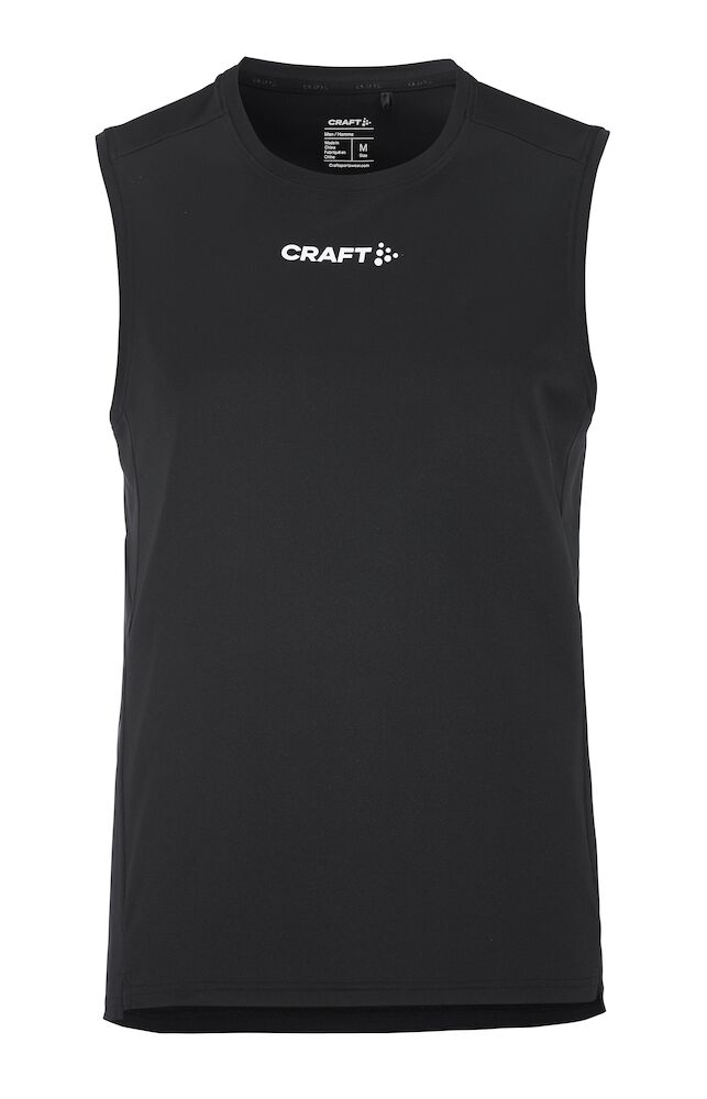 Craft Rush 2.0 Singlet M, Black - Craft Vaatteet - 1914661-999000 - 1