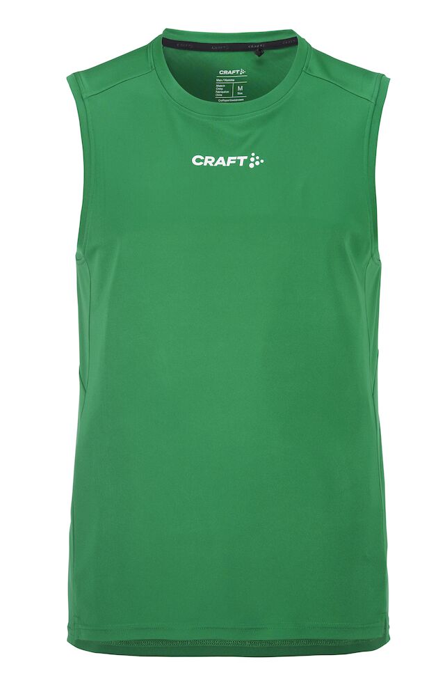 Craft Rush 2.0 Singlet M, Team Green - Craft Vaatteet - 1914661-651000 - 1
