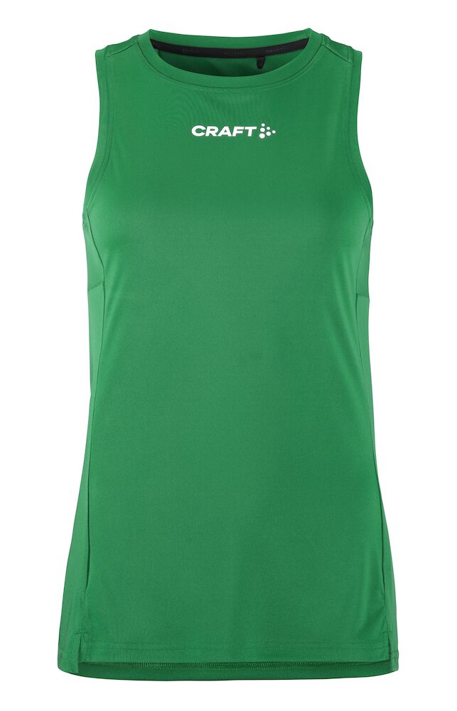 Craft Rush 2.0 Singlet W, Team Green - Craft Vaatteet - 1914662-651000 - 1