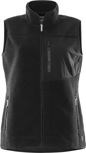 Fristads Argon micro teddyfleeceliivi naisten, Musta - Fristads Työliivit - 301473-940 - 1