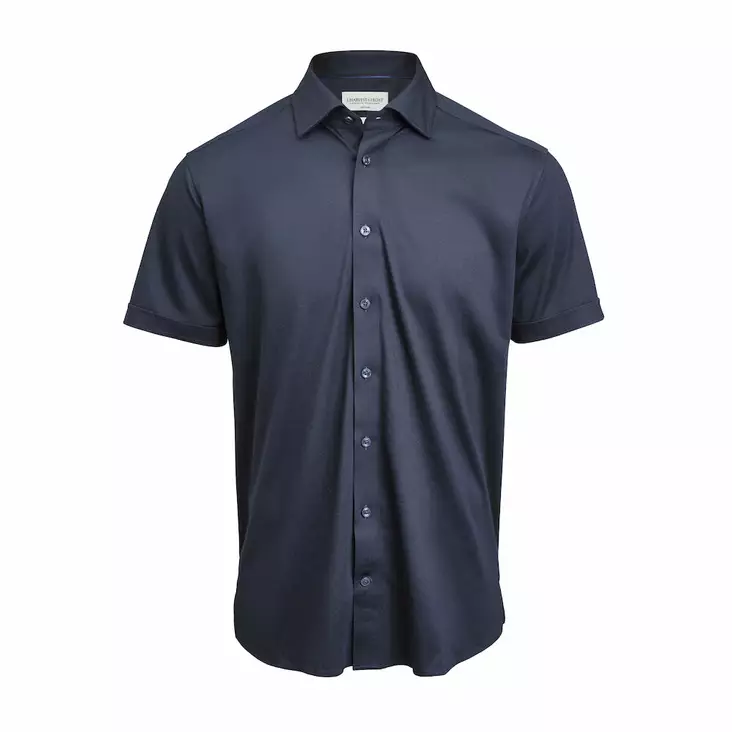 J.Harvest & Frost Indigo Bow 132 S/S Slim, Navy - J.Harvest & Frost Vaatteet - 2913222-600 - 1