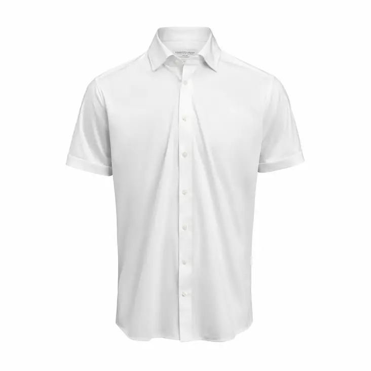 J.Harvest & Frost Indigo Bow 132 S/S Slim, Valkoinen - J.Harvest & Frost Vaatteet - 2913222-100 - 1