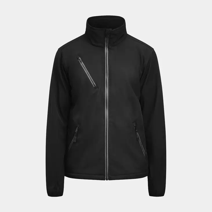 Jobman 1201 3-kerroksinen Softshell-takki, musta - Jobman Työvaatteet - 65120171-9900 - 1