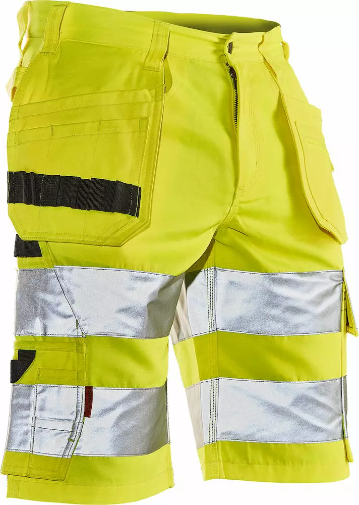 Jobman 2205 Riipputaskushortsit Hi-Vis, keltainen - Jobman Huomiotyövaatteet - 65220562-2100 - 1