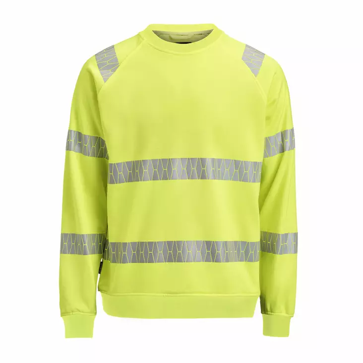 Jobman 5324 Collegepaita Hi-Vis, Keltainen - Jobman Huomiotyövaatteet - 65532467-2100 - 1