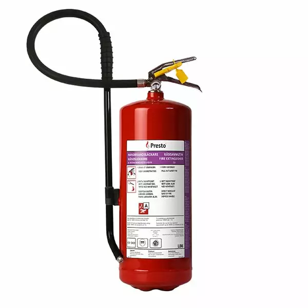 Presto LB6, 6 ltr litiumioniakkusammutin, 27A (21B) - Muut sammuttimet - PR-290610 - 1