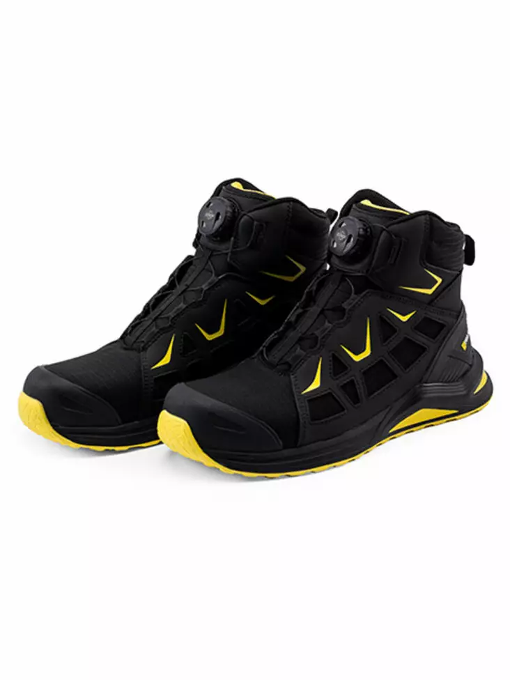 ProJob 9517 Oryx Mid Cut S3S Black/Yellow Turvakenkä - Kaikki Turvakenkämerkit - 649517-9910 - 1