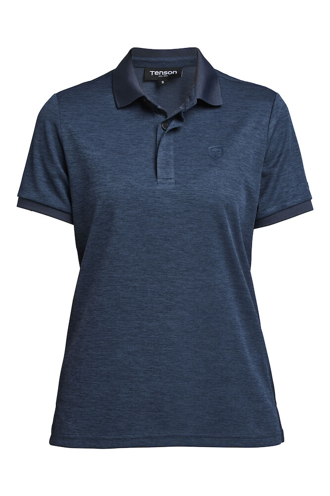 Tenson TXlite Melange Polo Woman, Dark Navy - Tenson Vaatteet - 465018061-590 - 1