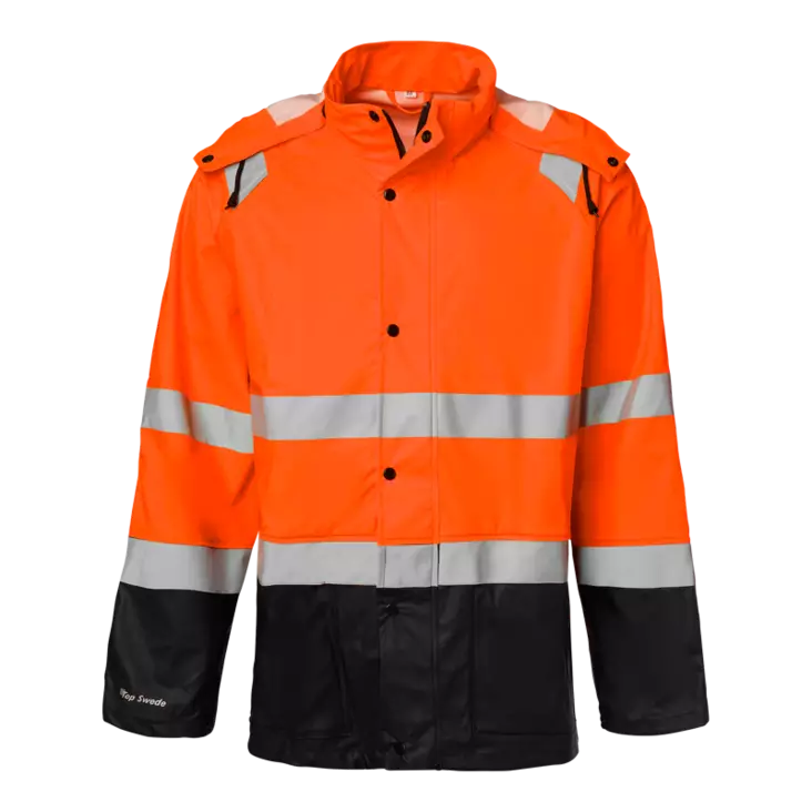 Top Swede 180 HV Sadetakki, Oranssi/Musta - Huomiosadeasut - TS-180-990 - 1