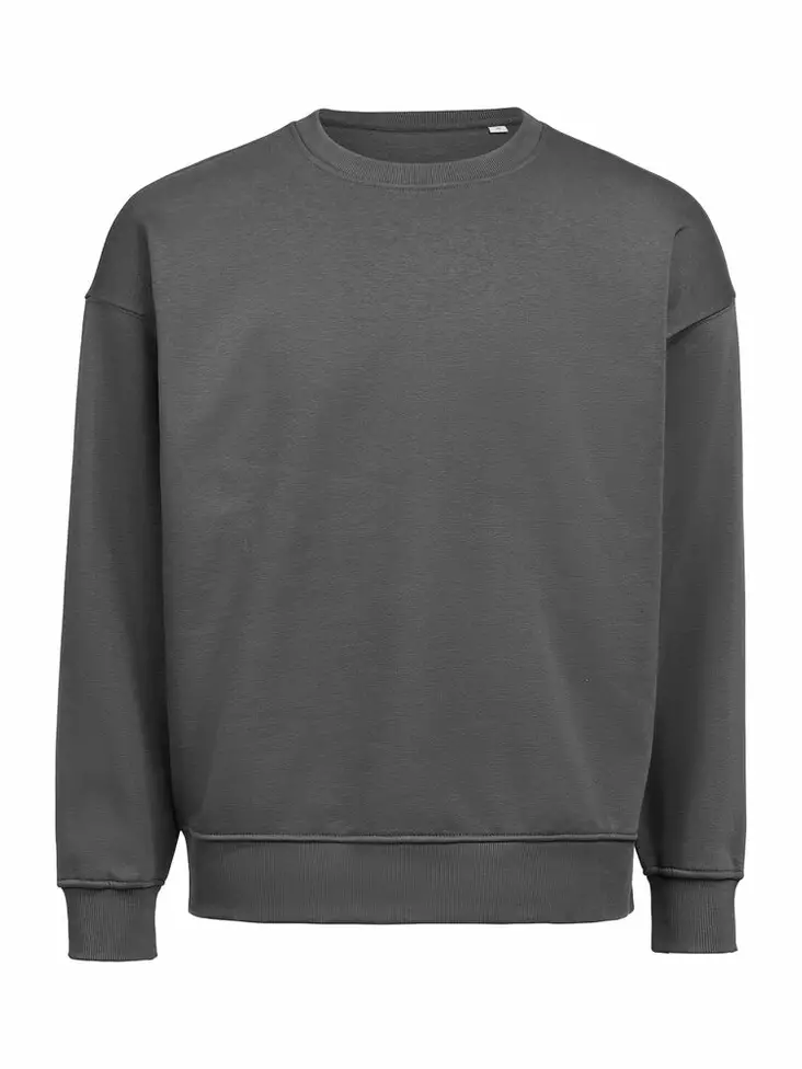 UM Crewneck Loose Fit, Charcoal - Kaikki Profiilivaatemerkit - 3430020-940 - 1