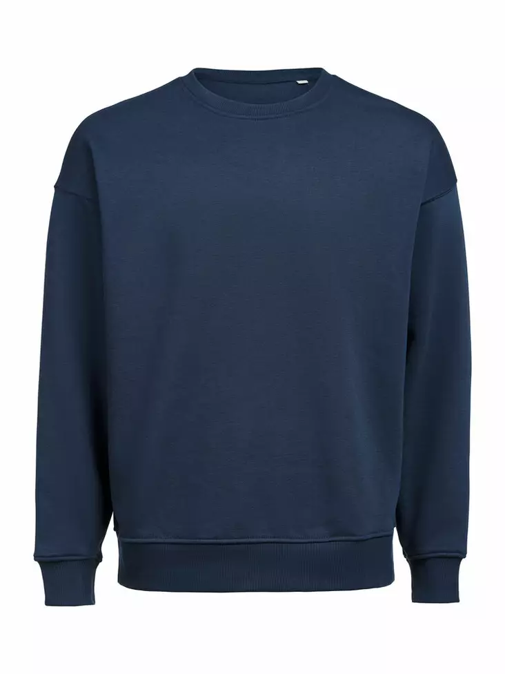 UM Crewneck Loose Fit, Navy - Kaikki Profiilivaatemerkit - 3430020-600 - 1