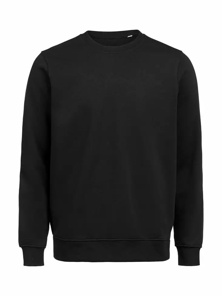 UM Crewneck Regular Fit, Black - Kaikki Profiilivaatemerkit - 3430010-900 - 1
