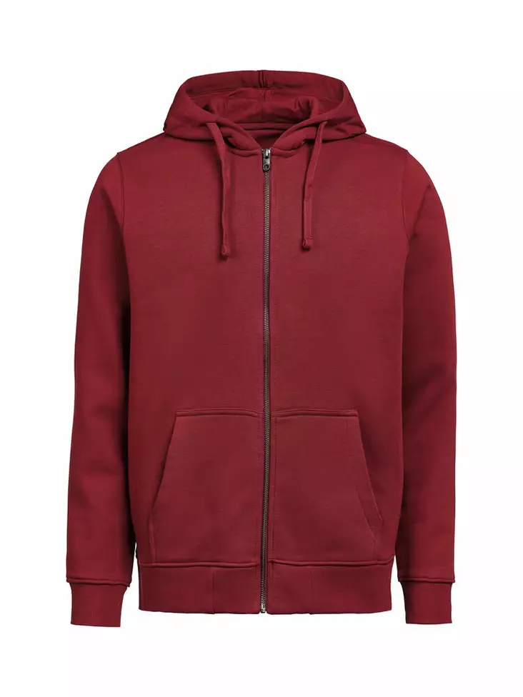 UM Full Zip Hoodie Regular Fit, Brick - Kaikki Profiilivaatemerkit - 3450010-480 - 1