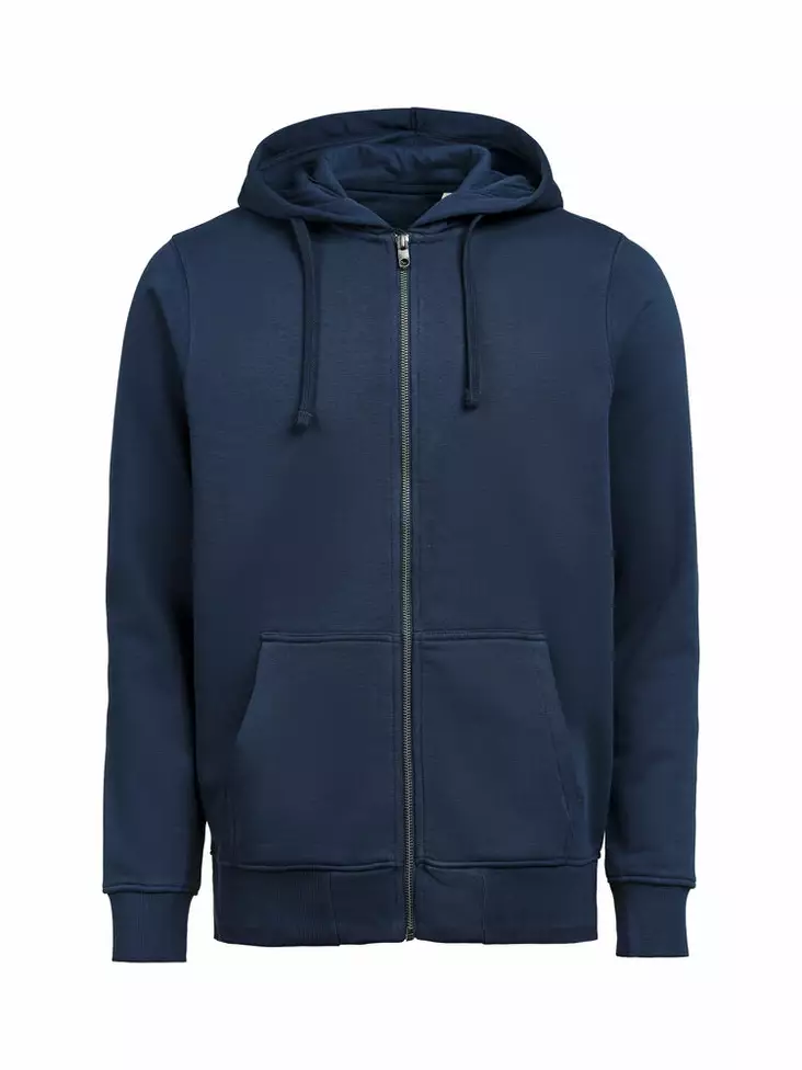 UM Full Zip Hoodie Regular Fit, Navy - Kaikki Profiilivaatemerkit - 3450010-600 - 1