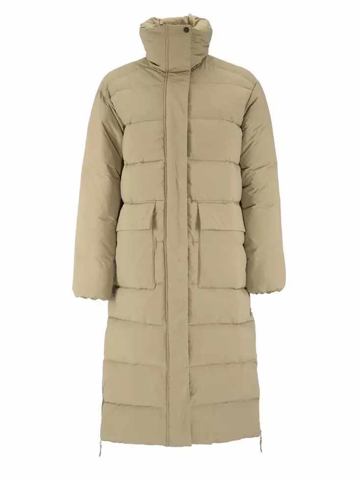 Urban Long Padded Coat W, Taupe - Craft Vaatteet - 1916376-240000 - 1