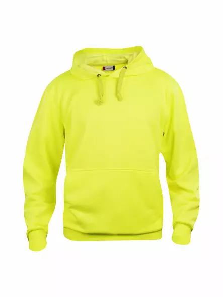 Clique Basic Hoody, Huomioväri keltainen - Clique Vaatteet - 021031-11 - 1