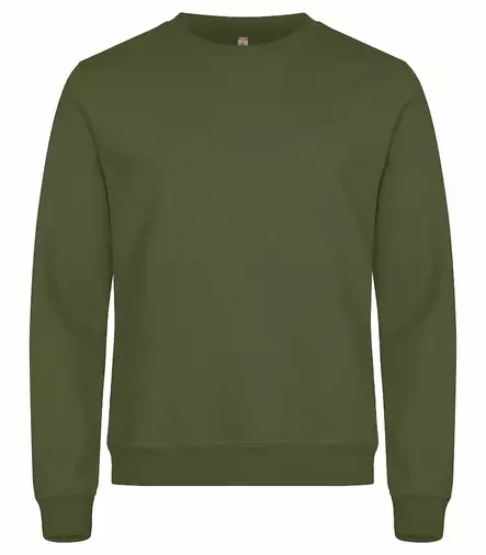 Clique Miami Roundneck, Army Green - Clique Vaatteet - 0201030-71 - 1