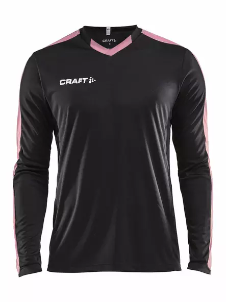 Craft Progress Jersey Contrast LS M, Black/Pop - Craft Vaatteet - 1906887-9471 - 1