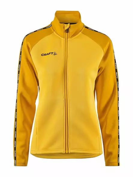 Craft Squad 2.0 Full Zip W, Yellow/golden - Craft Vaatteet - 1912729-552511 - 1