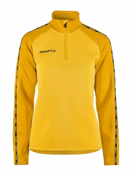 Craft Squad 2.0 Half Zip W, Yellow/golden - Craft Vaatteet - 1912732-552511 - 1
