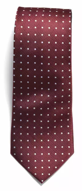 JHF Tie Dotted, Viininp. / Valkoinen - J.Harvest & Frost Vaatteet - 2910100-301 - 1