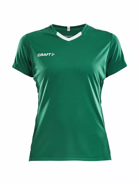 PROGRESS Jersey Contrast WMN, TEAM GREEN/WHITE - Craft Vaatteet - 1905567-1651 - 1