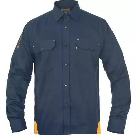 Cerva MULTINORM NUT FR Shirt LS, Navy - Kaikki Palosuojatut työvaatemerkit - 0307005241 - 1