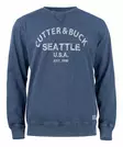 C&B Thorp Denim Crew, Denim Blue - Cutter & Buck Vaatteet - 358410-581 - 1