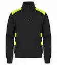 Clique Ambition Half Zip, Musta/Keltainen - Clique Vaatteet - 021075-11 - 1