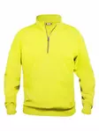 Clique Basic Half Zip, Huomioväri keltainen - Clique Vaatteet - 021033-11 - 1