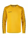 Craft Squad 2.0 Crewneck Jr, Yellow/golden - Craft Vaatteet - 1912736-552511 - 1