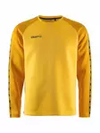 Craft Squad 2.0 Crewneck M, Yellow/golden - Craft Vaatteet - 1912734-552511 - 1