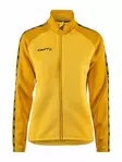 Craft Squad 2.0 Full Zip W, Yellow/golden - Craft Vaatteet - 1912729-552511 - 1