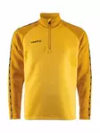 Craft Squad 2.0 Half Zip M, Yellow/golden - Craft Vaatteet - 1912731-552511 - 1