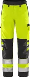 Fristads Green HV housut LK2 2651 GPLU, Hi-Vis Yellow/Navy - Fristads Huomiohousut - 131982-171 - 1